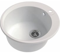 Мойка кварц EWIGSTEIN Rund 45 1 чаша, D=500 мм, иней R-45 иней