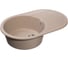 Мойка GranFest QUARZ чаша+крыло, 740х480 мм, песок 18 1