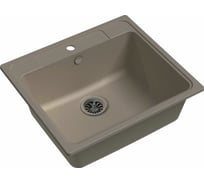 Мойка кварц EWIGSTEIN Elegant 60 1 чаша, 570х510 мм, крем E-60 крем