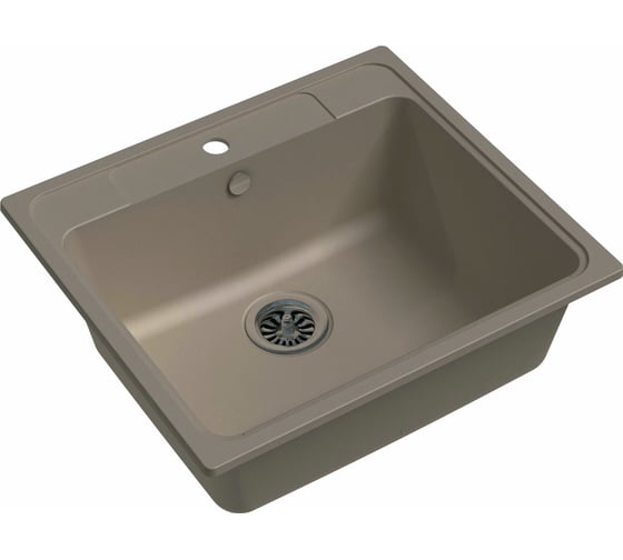 Мойка кварц EWIGSTEIN Elegant 60 1 чаша, 570х510 мм, крем E-60 крем