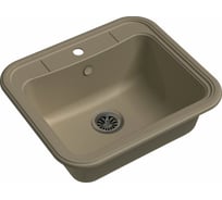 Мойка кварц EWIGSTEIN Antik 60 1 чаша, 600х520 мм, топаз A-60 топаз