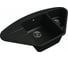 Мойка кварц EWIGSTEIN Wink 80KF угловая, 1.5 чаши с крылом, 960х520 мм, черный W-80KF черный 1
