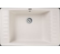 Мойка GRANFEST QUARZ чаша с крылом, 760х480 мм, белый 71 белый
