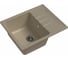 Мойка EWIGSTEIN Elegant 45F кварц, 1-чаша+крыло, 580х480 мм, крем E-45F 1