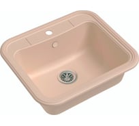 Мойка EWIGSTEIN Antik 60 кварц, 1-чаша, 600х520 мм, бежевый A- 60