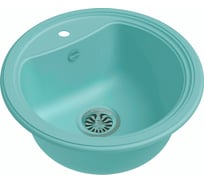 Мойка EWIGSTEIN Antik R50 кварц, 1-чаша, D-520 мм, серый металлик A-R50