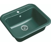 Мойка EWIGSTEIN Antik 60 кварц, 1-чаша, 600х520 мм, антрацит A-60