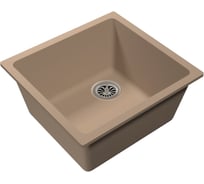 Мойка EWIGSTEIN EW-4540 кварц, подстольный монтаж, 1-чаша, 490х460 мм, топаз EW-4540