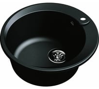 Мойка EWIGSTEIN Rund 45 кварц, 1-чаша, D-500 мм, антрацит, R- 45