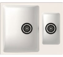 Мойка EWIGSTEIN Gerd 60K кварц, 1.5 -чаши, 600х500 мм, иней G- 60K иней
