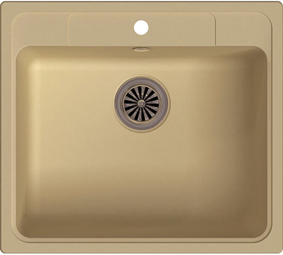 Мойка EWIGSTEIN Elegant 60 кварц, 1-чаша, 570х510 мм, бежевый E-60 1