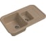 Мойка EWIGSTEIN Antik 60KF кварц, 1.5-чаши+крыло, 860х510 мм, топаз A-60KF 1