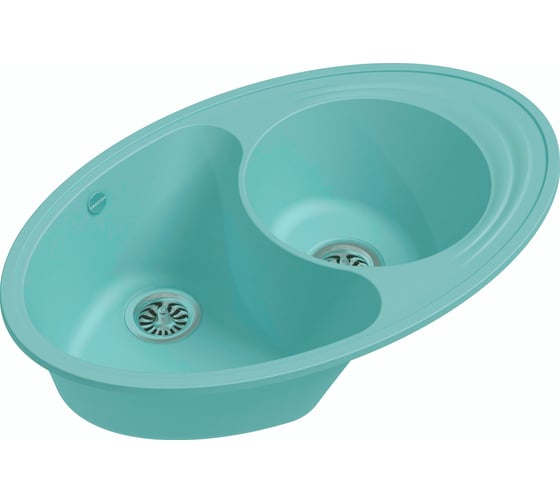 Мойка EWIGSTEIN Elegant W90KF кварц, 1.5-чаши+крыло, 820х520 мм, серый металлик  E-W90KF 1