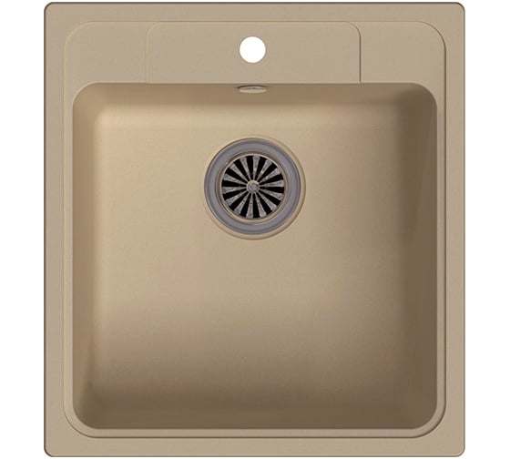 Мойка EWIGSTEIN Elegant 50 кварц, 1-чаша, 518х478 мм, топаз E- 50  топаз