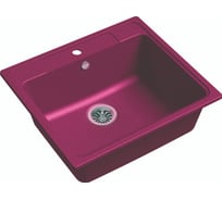 Мойка EWIGSTEIN Elegant 60 кварц, 1-чаша, 570х510 мм, шоколад E-60