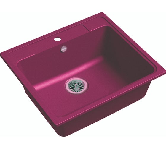 Мойка EWIGSTEIN Elegant 60 кварц, 1-чаша, 570х510 мм, шоколад E-60