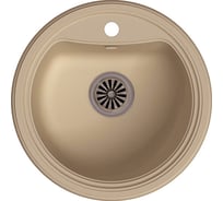 Мойка EWIGSTEIN Antik R50 кварц, 1-чаша, D-520 мм, топаз A- R50 топаз