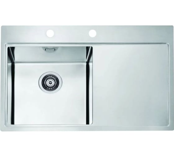 Мойка для кухни ALVEUS PURE 40L new KMB-90 790x525 левая в компл. с сифоном 1149514 1