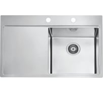 Мойка для кухни ALVEUS PURE 40R new KMB 90 790x525 1X правая в комплекте с сифоном 1149516