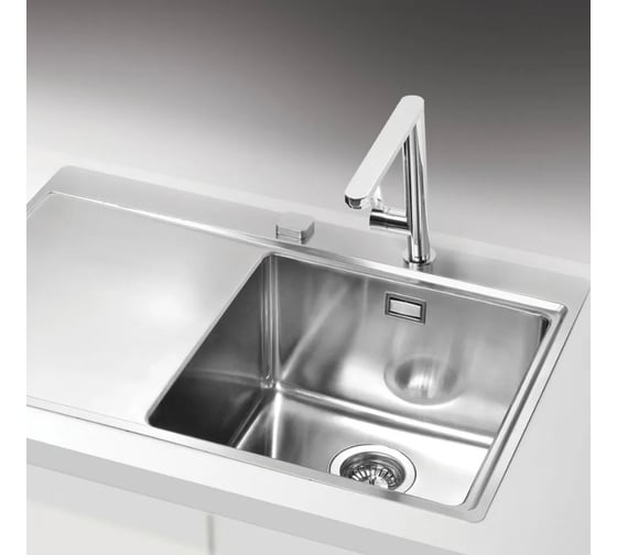 Мойка для кухни ALVEUS PURE 40R new KMB 90 790x525 1X правая в комплекте с сифоном 1149516