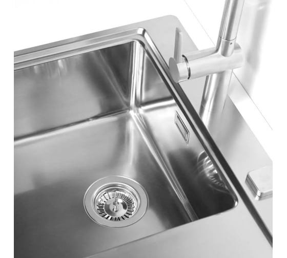 Мойка для кухни ALVEUS PURE 40R new KMB 90 790x525 1X правая в комплекте с сифоном 1149516