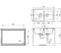 Мойка EWIGSTEIN Elegant 80D кварц, 2-чаши, 780х480 мм, крем E- 80D крем 2