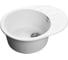 Мойка GRANFEST RONDO GF-R 580L мрамор, чаша с крылом, 579х445 мм, иней  R-580 L 1