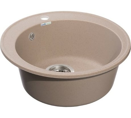 Мойка GranFest QUARZ чаша D=480 мм, песок  08 песок