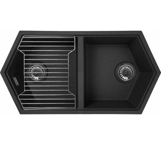 Мойка KitKraken Gulf Black K 850 2B 9004