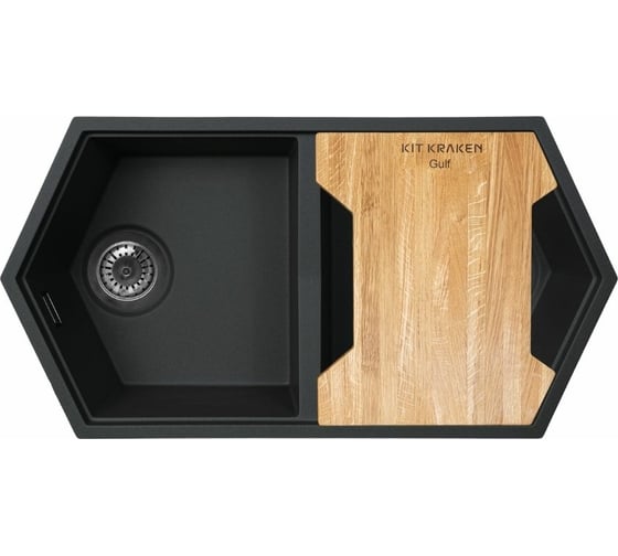 Мойка KitKraken Gulf Black K 850 2B 9004