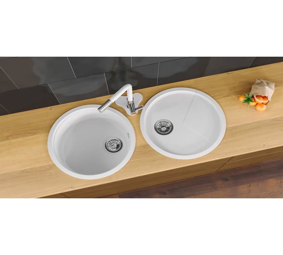 Мойка KitKraken Spring White C 510 9010 C-510.9010