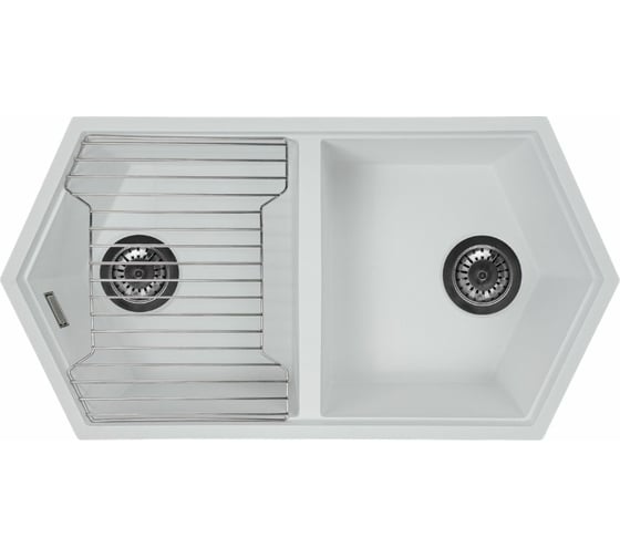 Мойка KitKraken Gulf White K 850 2B 9010 K-850.2B.9010