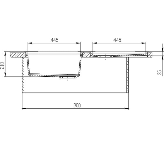 Мойка KitKraken Spring Graphite C 510 7024 C-510.7024