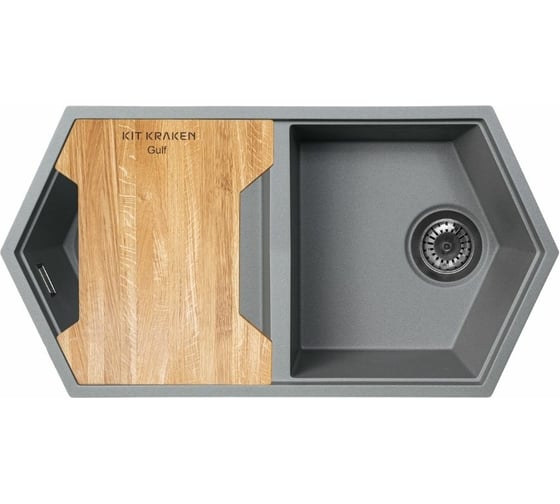 Мойка KitKraken Gulf Grey K 850 2B 7032 K-850.2B.7032