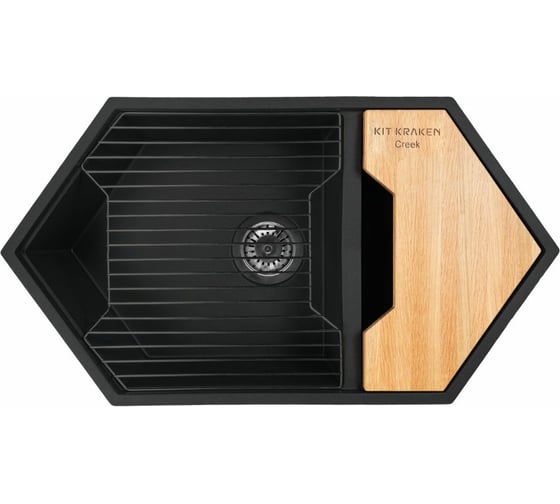 Мойка KitKraken Creek Black Y 900M 9004 Y-900M.9004