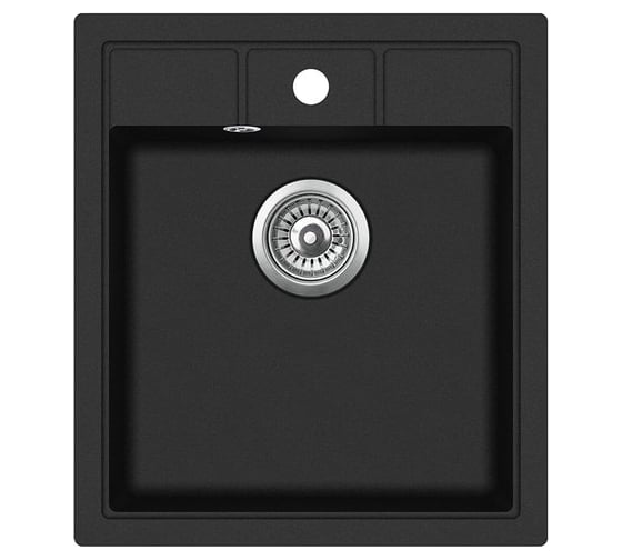 Мойка из гранита TEKA Рус ESTELA 45 S-TQ 1B графит черный металлик 40148070 1