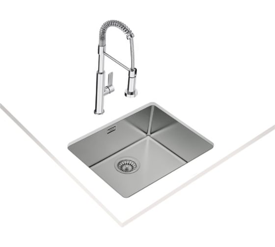 Мойка из нержавеющей стали TEKA Рус BE LINEA RS15 50.40 полированная 115000005