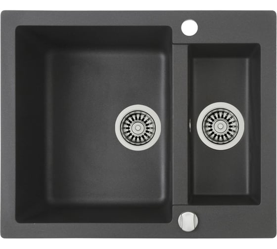 Мойка из тегранита TEKA Рус CLIVO 60 S-TQ черный металлик 40148030