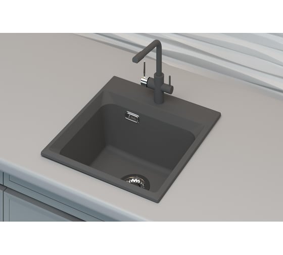 Кухонная мойка Point Мисти 46 графит PN3011GR
