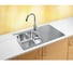Мойка ALVEUS ELEGANT 30 LEI 90 FI 810x510 в комплекте с сифоном 1130551 1126349 2