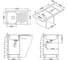 Мойка ALVEUS ELEGANT 30 LEI 90 FI 810x510 в комплекте с сифоном 1130551 1126349 3