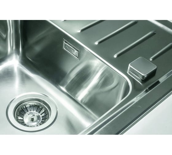 Мойка ALVEUS GALEO 10 SAT 90 FI 615х500 в комплекте с сифоном 1127251 1128552