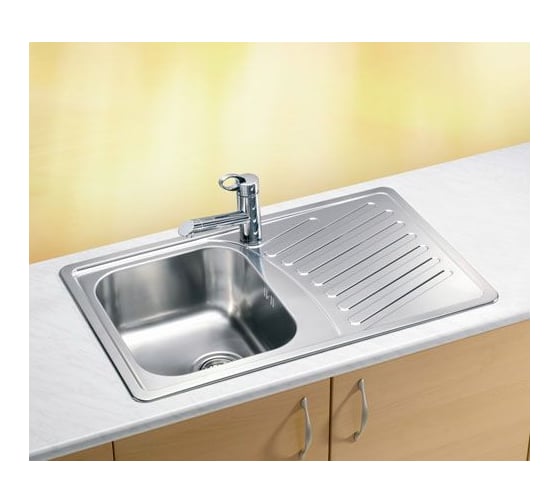 Мойка ALVEUS ELEGANT 30 COM 90 FI 810x510 в комплекте с сифоном 1130551 1134254