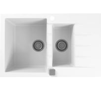 Мойка ALVEUS GRANITAL CADIT 70 ARCTIC - G11 790x500 в компл с 1132822 1131357