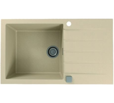 Мойка ALVEUS GRANITAL CADIT 40 TERRA-G22 860х500 1X в комплекте с сифоном 1132823 1132028