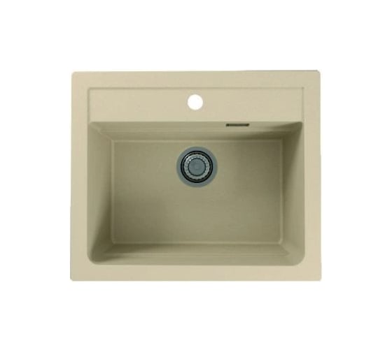 Мойка ALVEUS GRANITAL ATROx 30 TERRA - G22 590x500 1x в комплекте с сифоном 1132823 1131993