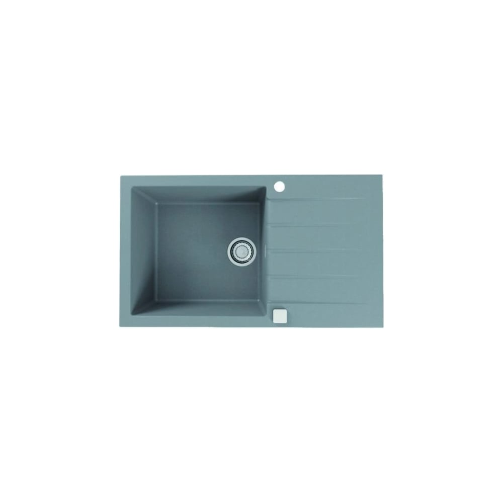 Мойка ALVEUS GRANITAL CADIT 40 CONCRETE-G81 860х500 1X в комплекте с ...