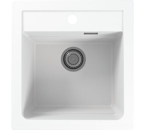Мойка ALVEUS GRANITAL ATROx 20 ARCTIC - G11 470x500 1x в комплекте с сифоном 1132823 1131986