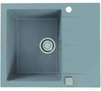 Мойка ALVEUS GRANITAL CADIT 10 CONCRETE-G81 590х500, 1X в комплекте с сифоном 1132823 1132020