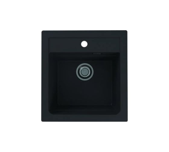 Мойка ALVEUS GRANITAL ATROx 20 CARBON - G91 470x500 1x в комплекте с сифоном 1132823 1131990 1